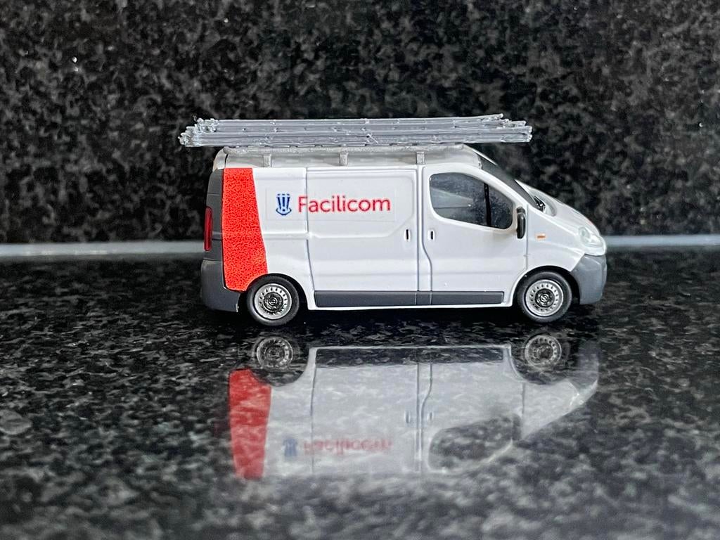Decals transfer logo set Facilicom facilitair 1:87 H0, Hobby en Vrije tijd, Modelauto's | 1:87, Verzenden, Nieuw