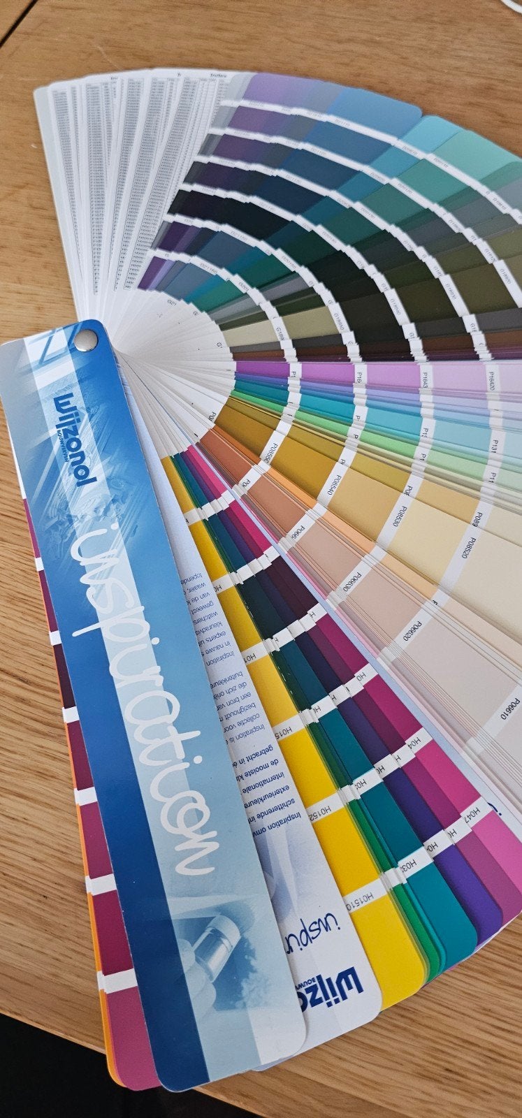 Wijzonol Inspiration Kleurenwaaier - 1800 kleuren, Ophalen of Verzenden, Zo goed als nieuw, Overige typen