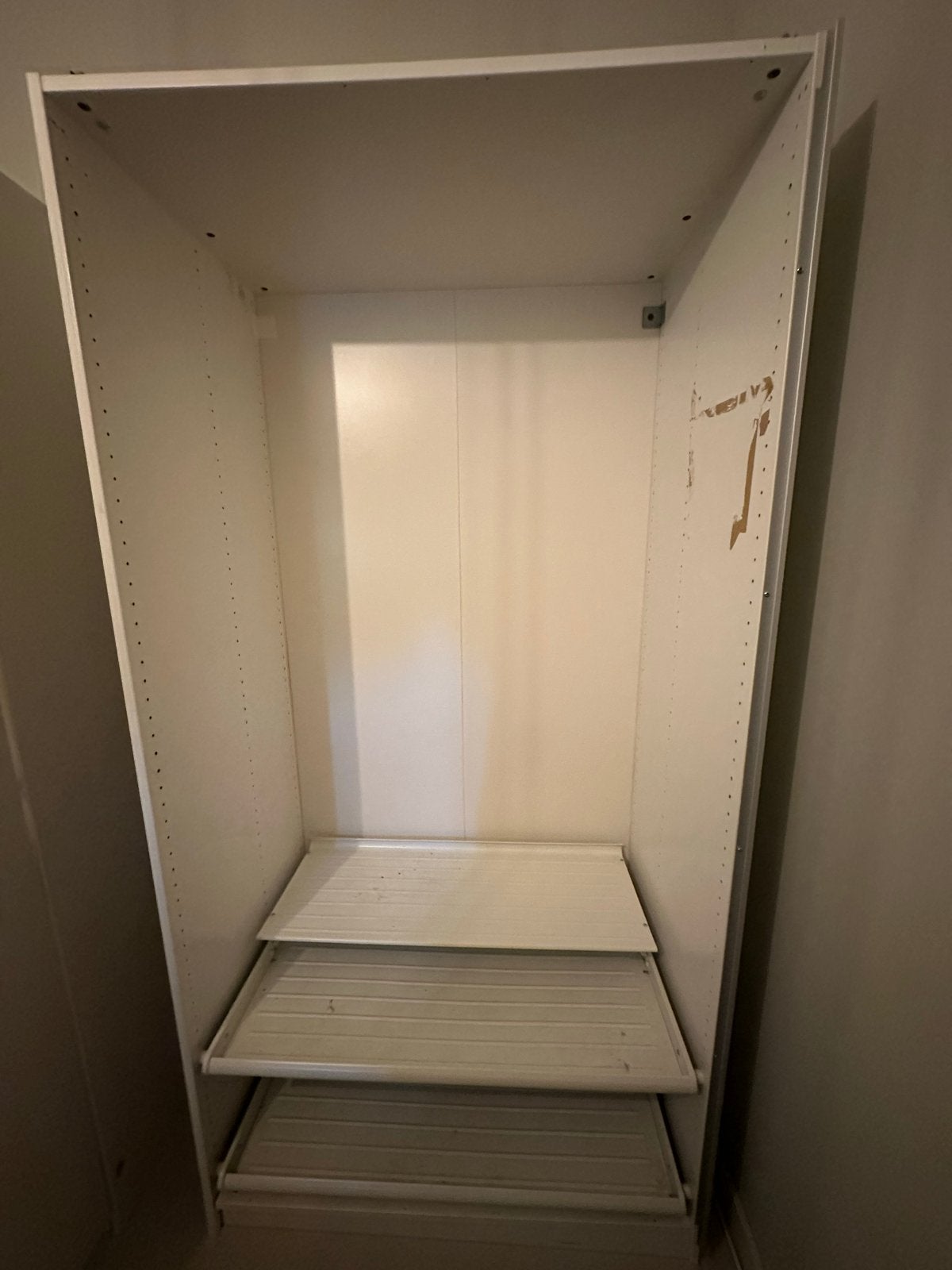 IKEA Pax kast met twee schoenenlades - 201x100x58 cm, Ophalen, Gebruikt, 100 tot 150 cm, 200 cm of meer