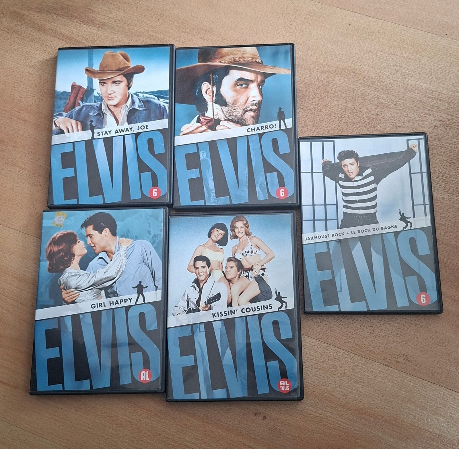 Elvis presley 10 dvds, Alle leeftijden, Ophalen, Zo goed als nieuw, Komedie