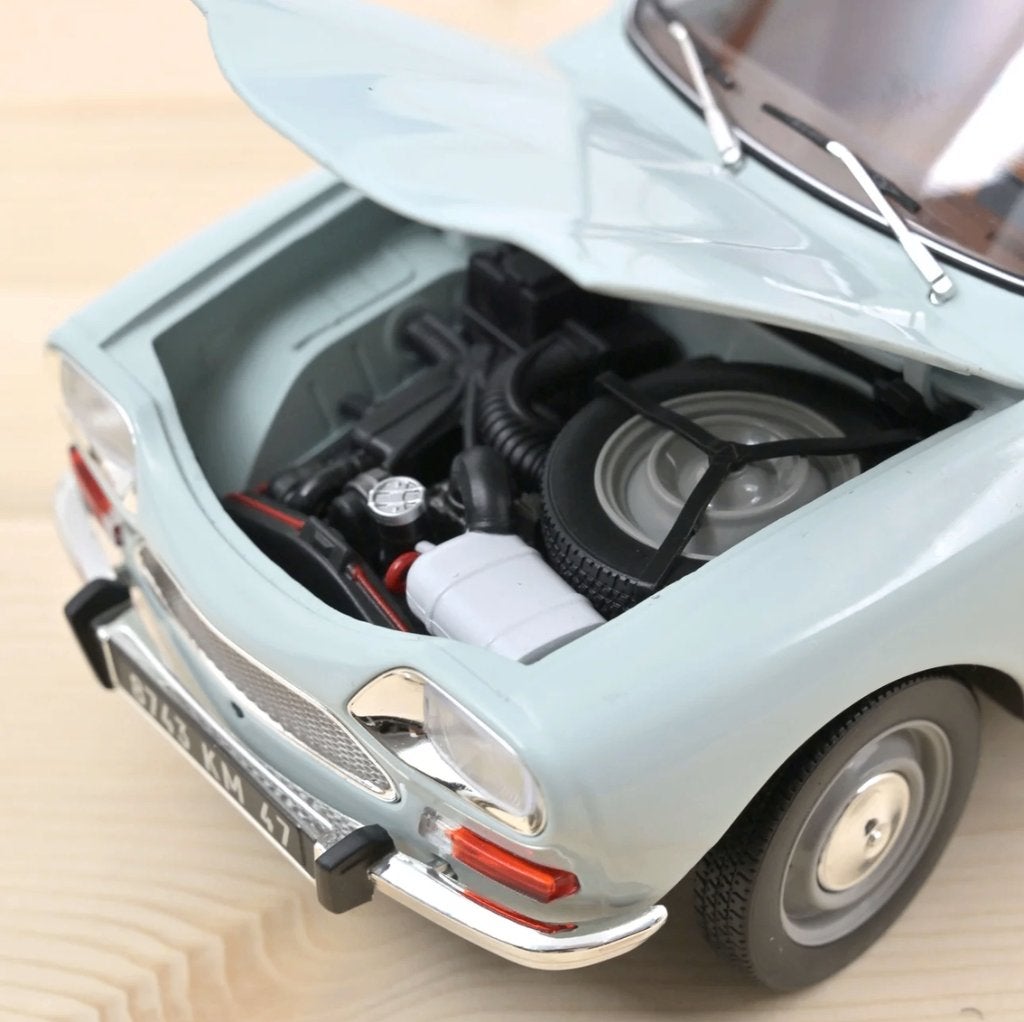 Citroen Ami 8 Club 1969 licht blauw 1/18 lim.ed NOREV 181669, Hobby en Vrije tijd, Verzenden, Nieuw, Auto, Norev