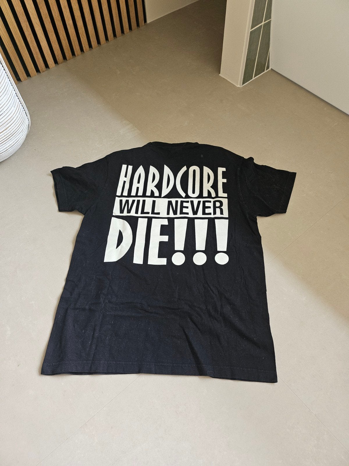 thunderdome shirt - glow in the dark, Kleding | Heren, T-shirts, Ophalen of Verzenden, Zwart