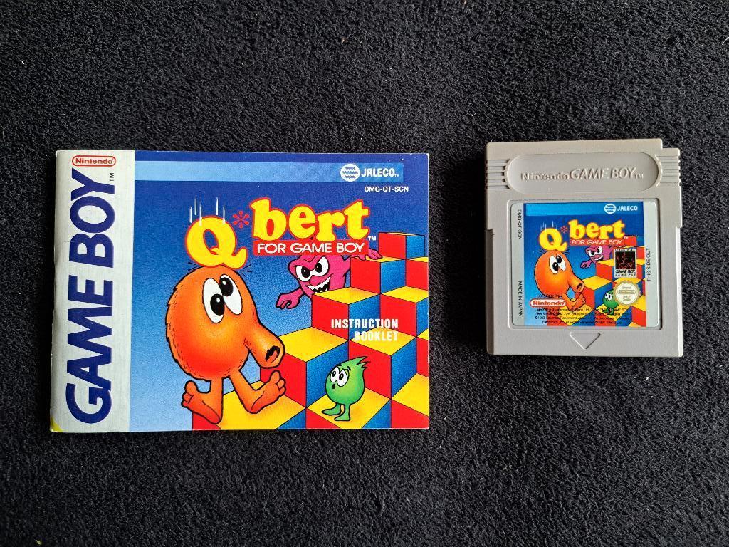 Nintendo gameboy Classic DMG-01 Q Bert, Gebruikt, Verzenden, 1 speler, Platform