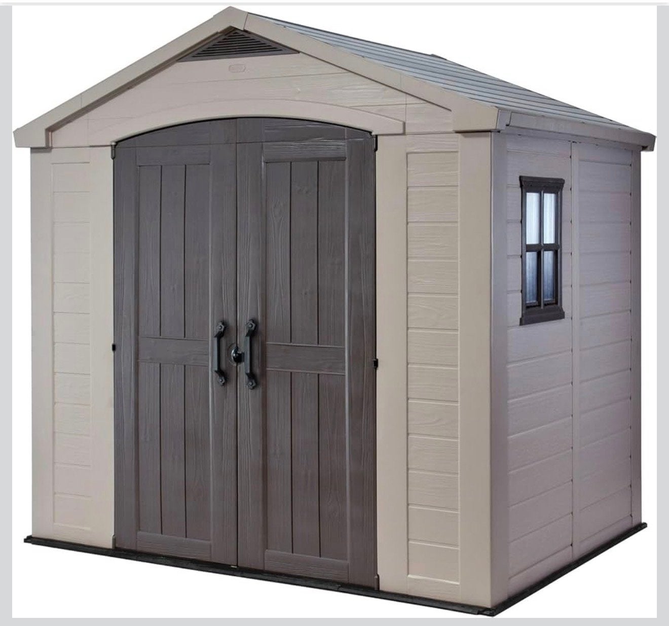 Tuin huis KETER FACTOR Garden Shed, Ophalen, Nieuw, Kunststof