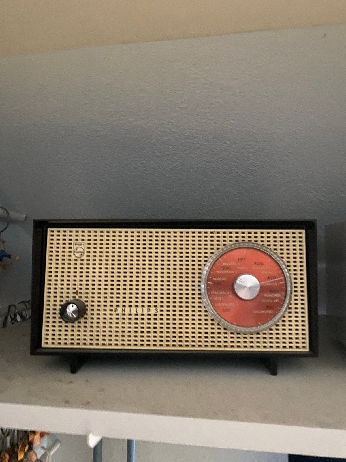 Oude Philips radio, Antiek en Kunst, Verzenden