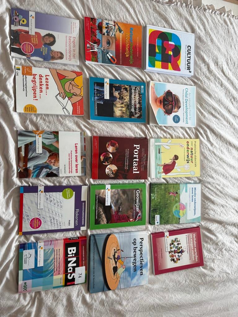 PABO Boeken Leerjaar 1, 2 en 3 - Complete Set, Ophalen of Verzenden, Zo goed als nieuw