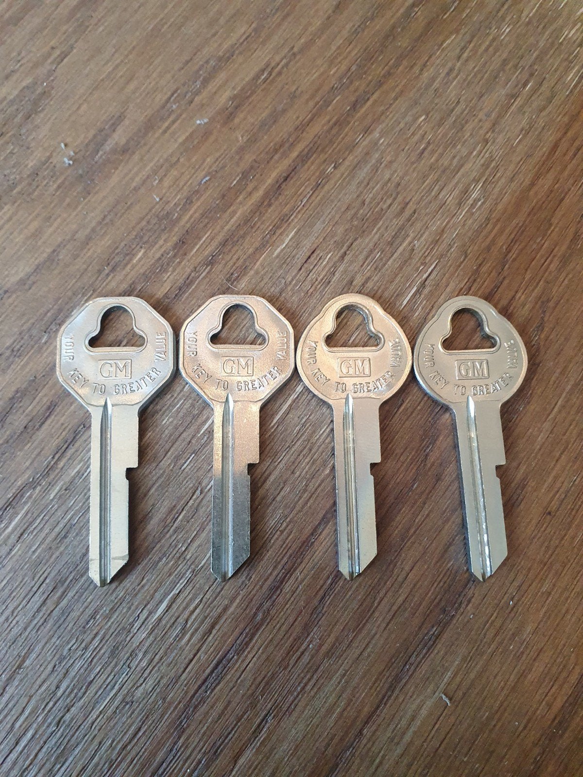 Buick 1956/60 org GM Autosleutels - Set van 4, Ophalen of Verzenden, Nieuw, Buick