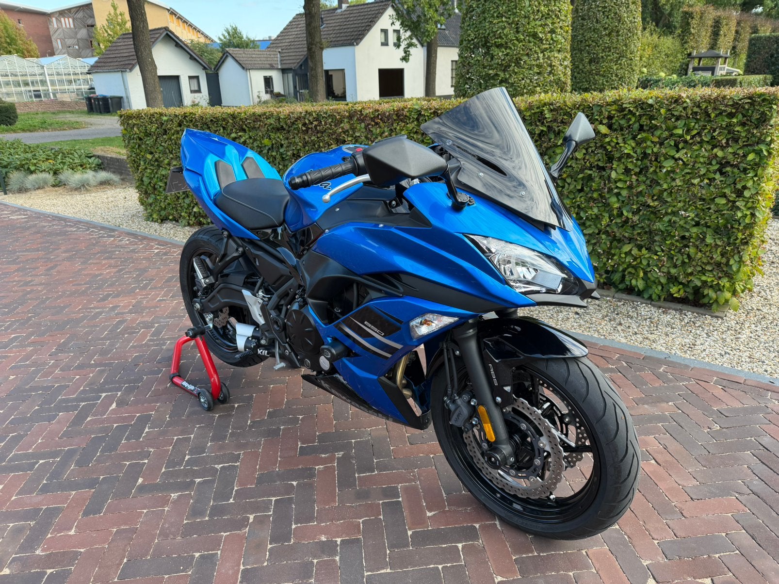 Kawasaki Ninja 650 | 2018 | Blauw | A2 (35 kW) | Full Option, Motoren, 2 cilinders, ABS, Gebruikt, Super Sport