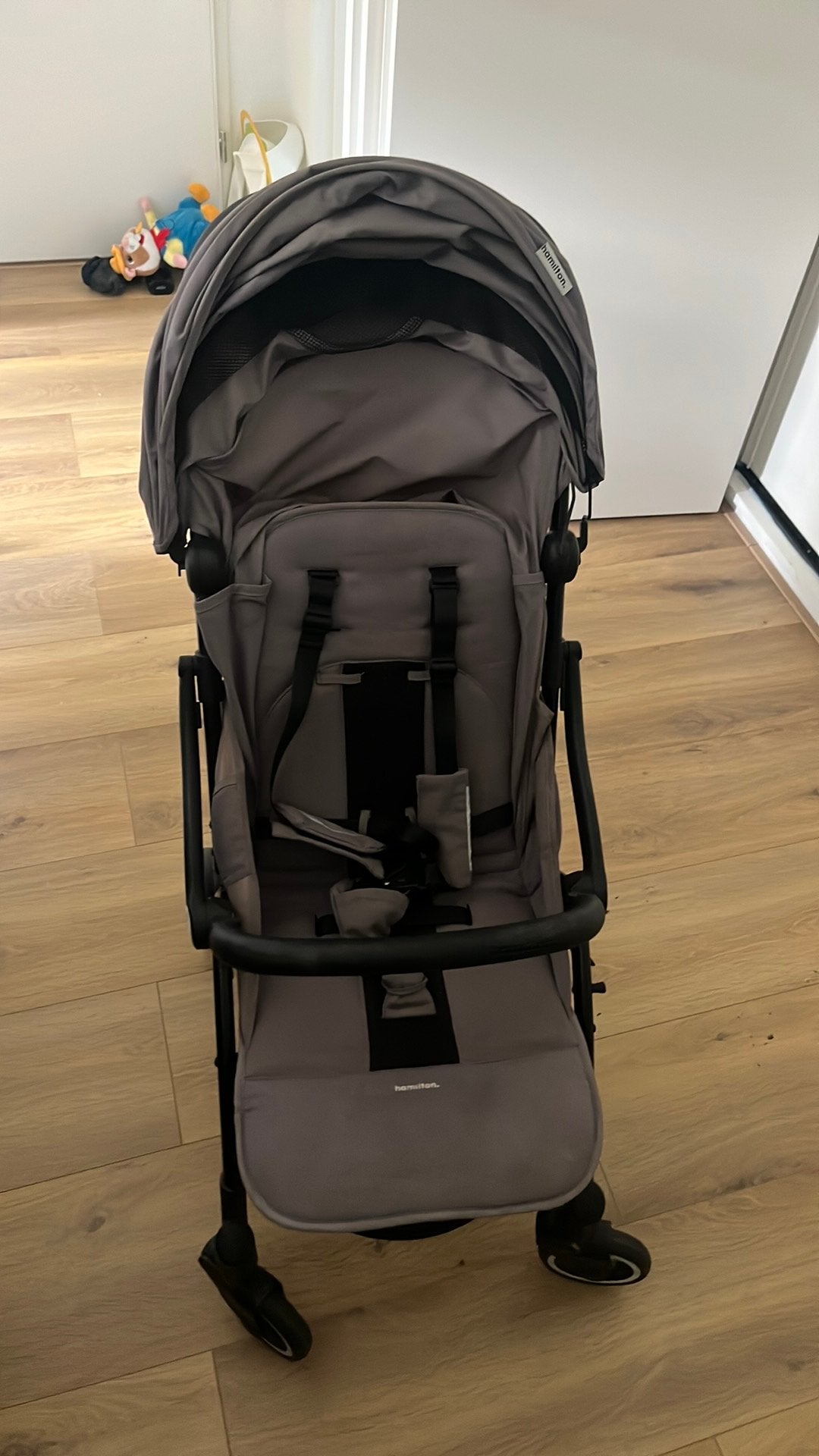 Hamilton buggy, Kinderen en Baby's, Ophalen, Gebruikt, Overige merken, Verstelbare rugleuning