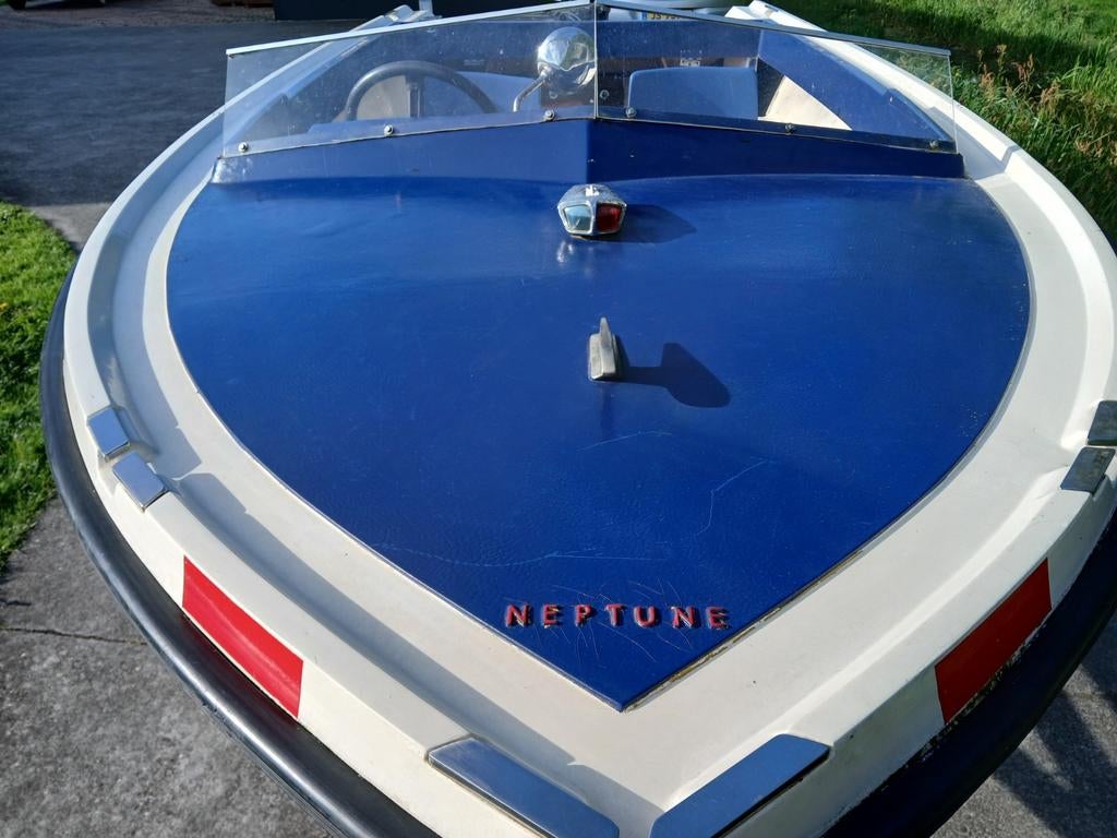 Stabiele Neptune speedboot inclusief 20PK Mercury en trailer, Watersport en Boten, Accessoires en Onderhoud, Ophalen, Gebruikt