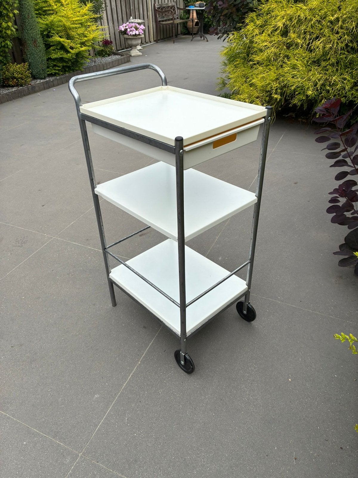 Handige serveerwagen/trolley met 3 planken, Ophalen, Gebruikt