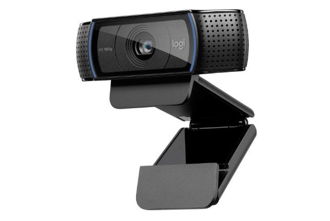 Logitech HD Pro Webcam C920, Computers en Software, Webcams, Gebruikt, Logitech, Ophalen of Verzenden, Monitorclip