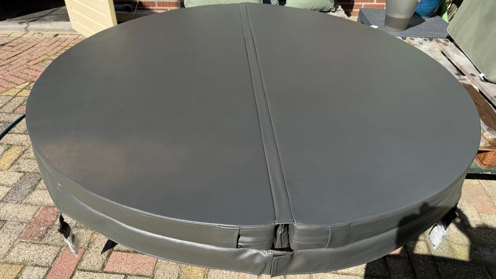 Serena Thermo Cover - 2.00m Grijs, Ophalen, Zo goed als nieuw, Afdekzeil, Vast