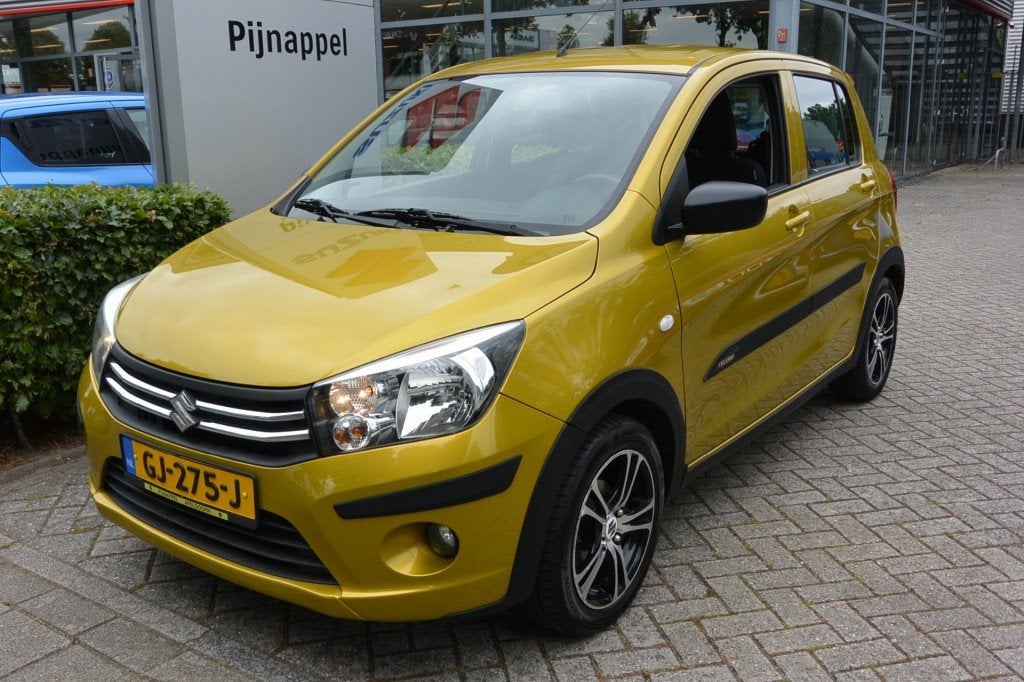 Suzuki CELERIO 1.0 Comfort Airco Pineapple-Yellow, Gebruikt, Euro 6, Overige kleuren, Met garantie (alle)