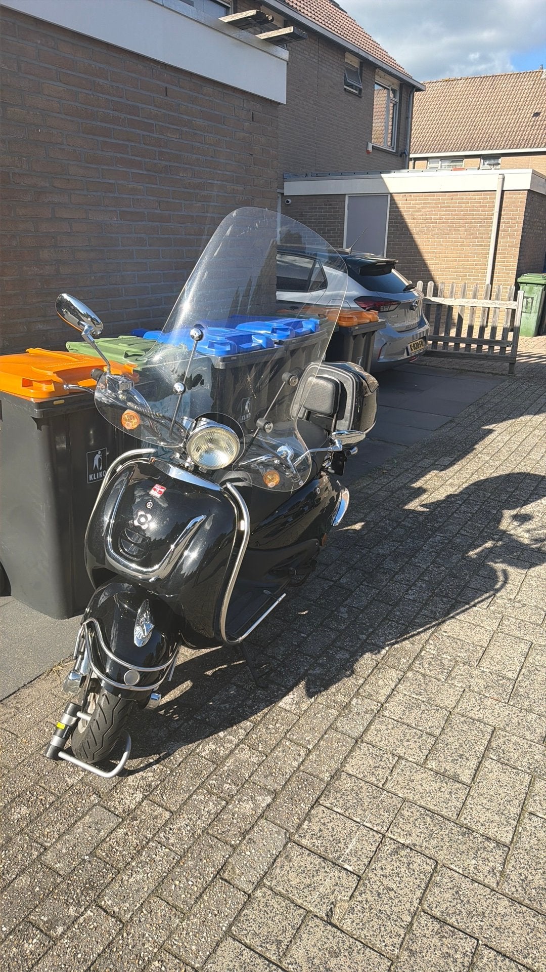 Retro scooter rijklaar. 6843km