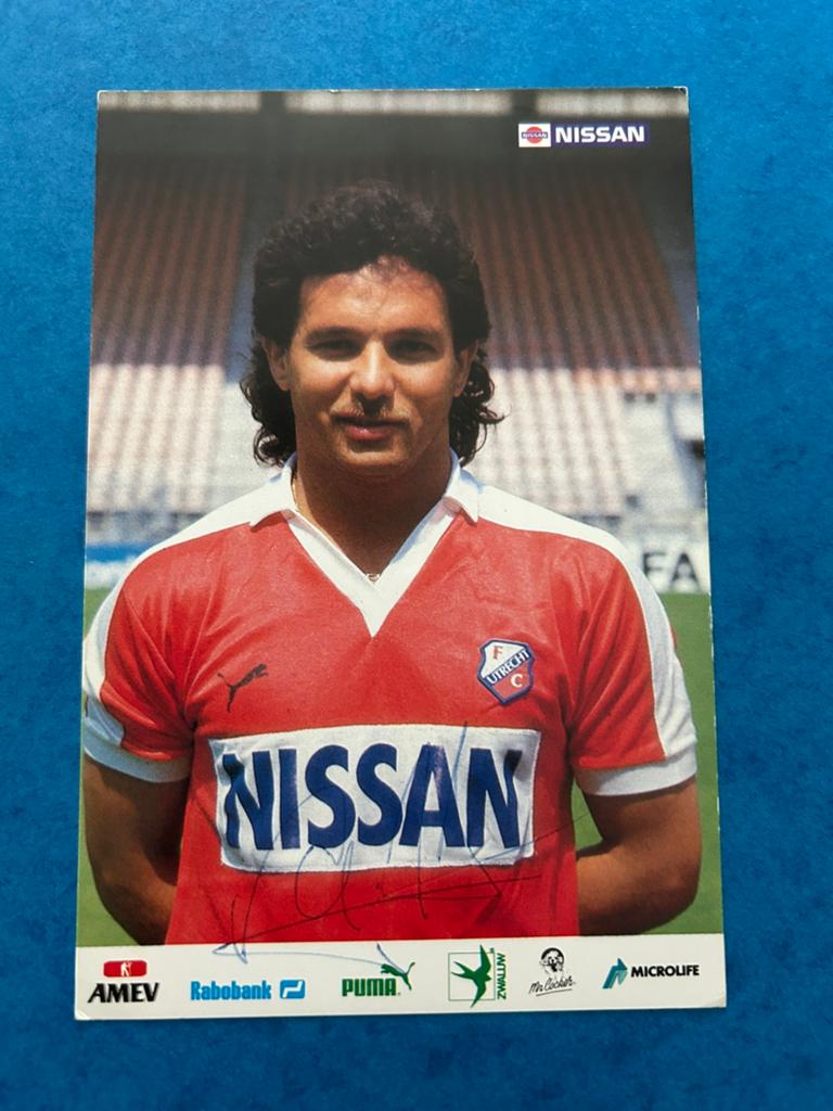 Ton Pattinama - Spelerskaart, Verzenden, Zo goed als nieuw, F.C. Utrecht, Spelerskaart