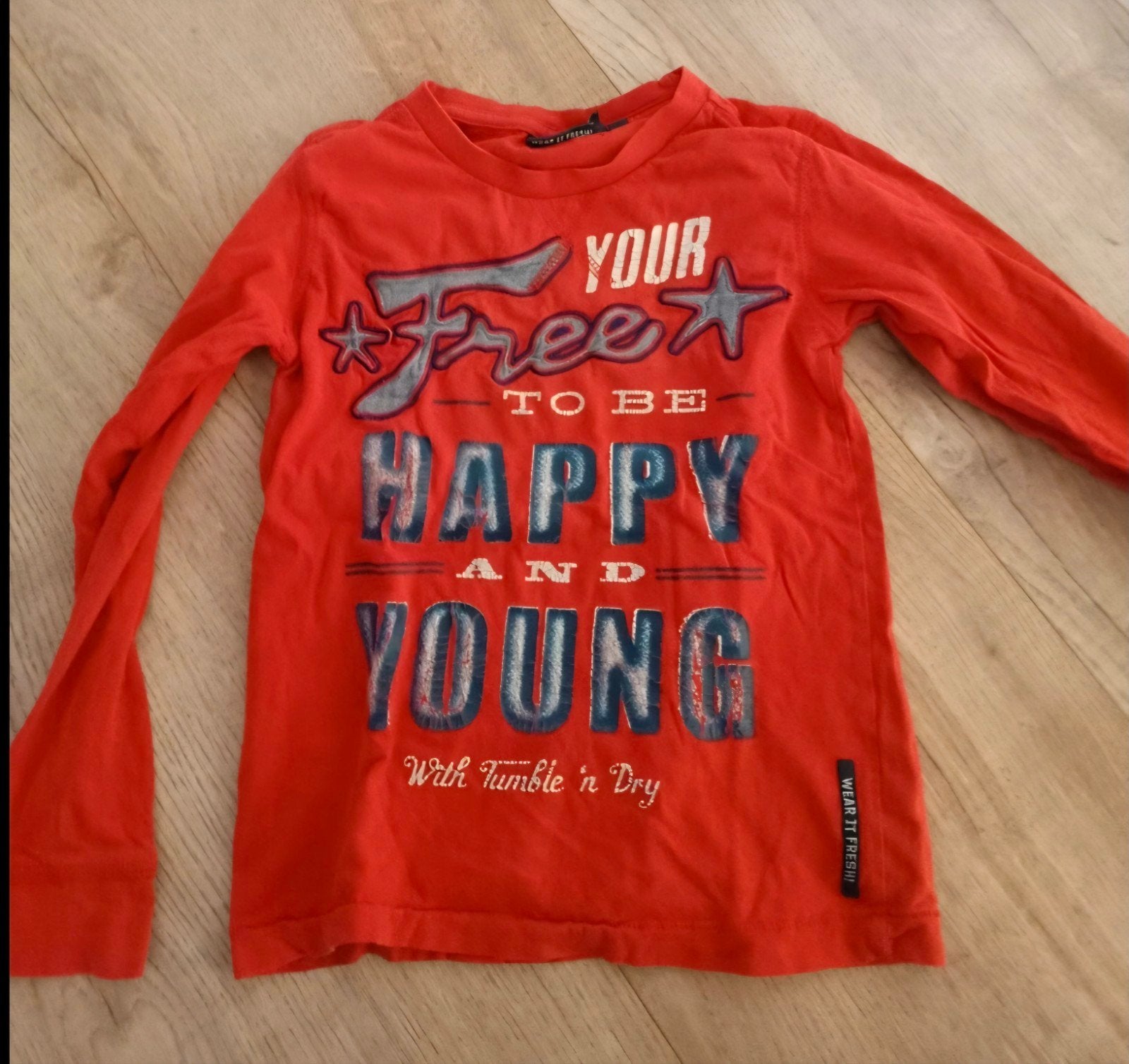 Tumble 'n Dry Longsleeve Rood Maat 116 (5-6 jaar), Kinderen en Baby's, Tumble 'n Dry, Jongen of Meisje, Ophalen of Verzenden, Zo goed als nieuw