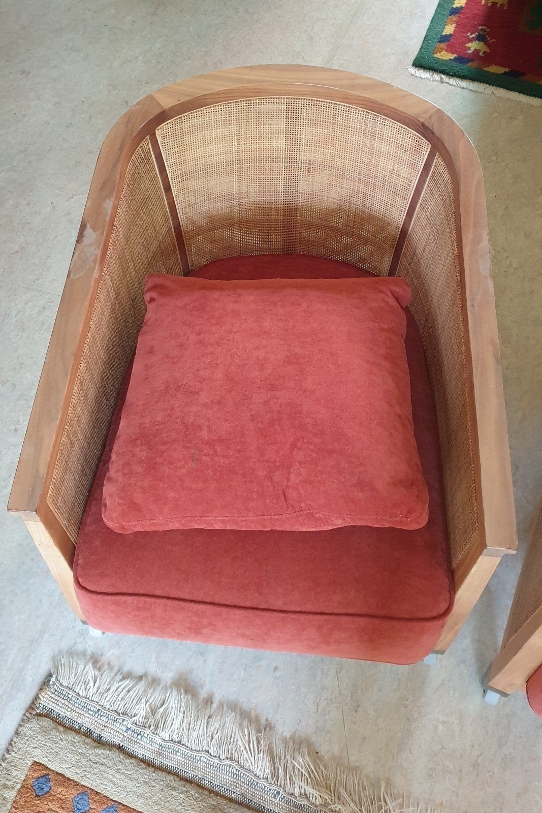 2 Flexform Italy design fauteuils Mozart., Ophalen, 75 tot 100 cm, Zo goed als nieuw, 50 tot 75 cm