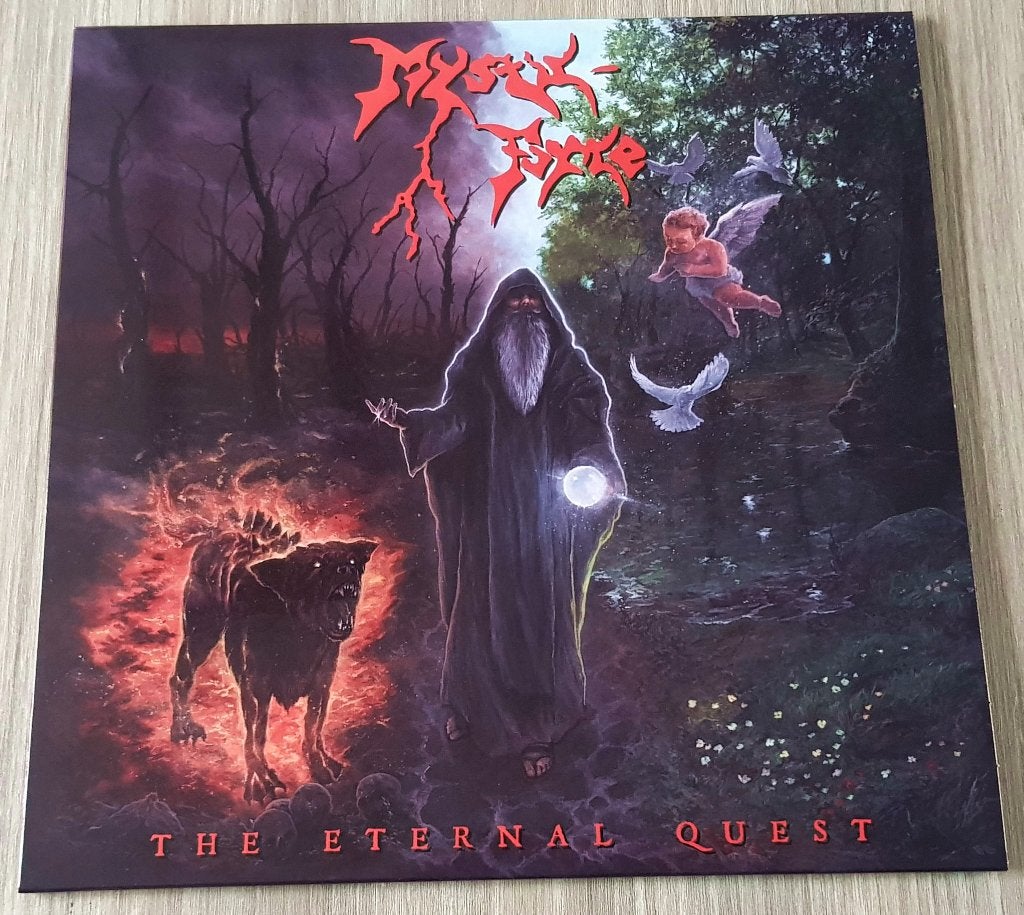 LP Mystic Force - The Eternal Quest [Rem.180gr.Vinyl], Beschermende buitenhoes, Ophalen of Verzenden, Zo goed als nieuw, Heavy metal