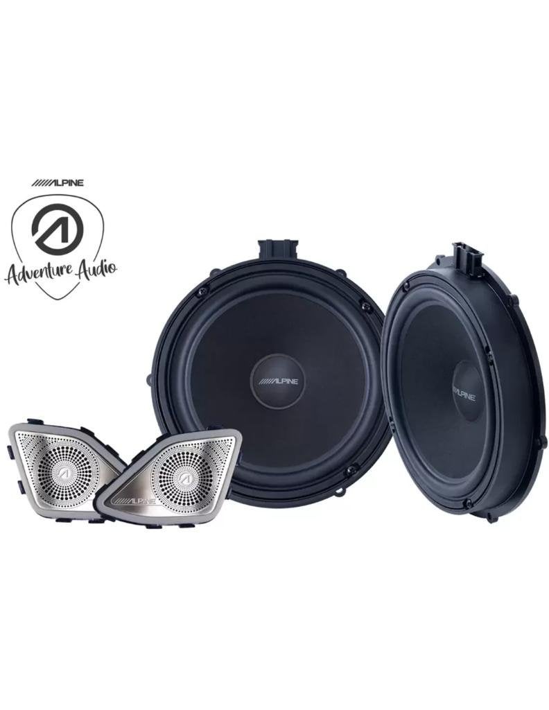 Alpine SPC-108T6 T6 Pasklare speaker upgrade 100 Watt RMS, Ophalen of Verzenden, Nieuw