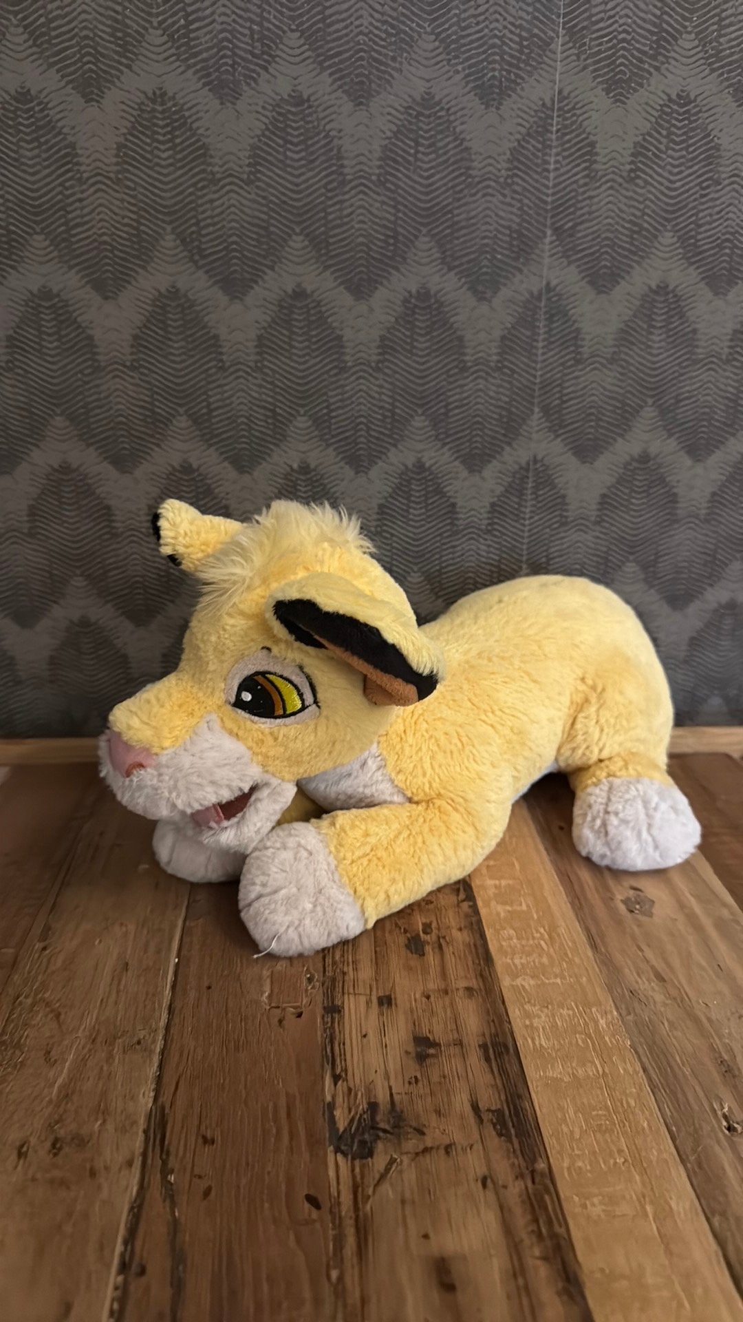 Disney lion king knuffel, Verzamelen, Disney, Ophalen of Verzenden, Leeuwenkoning of Jungle Boek, Zo goed als nieuw, Knuffel