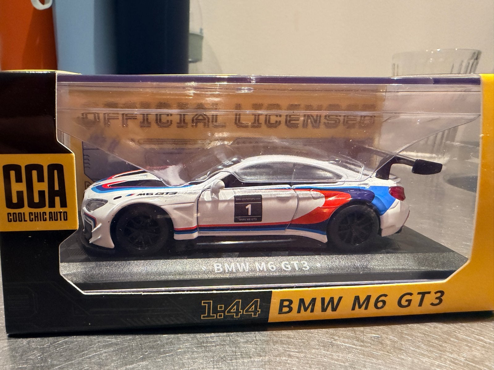Modelauto BMW M6 GT3 schaal 1:43 - Nieuw in doos!, Ophalen of Verzenden, Nieuw, Auto, Overige merken