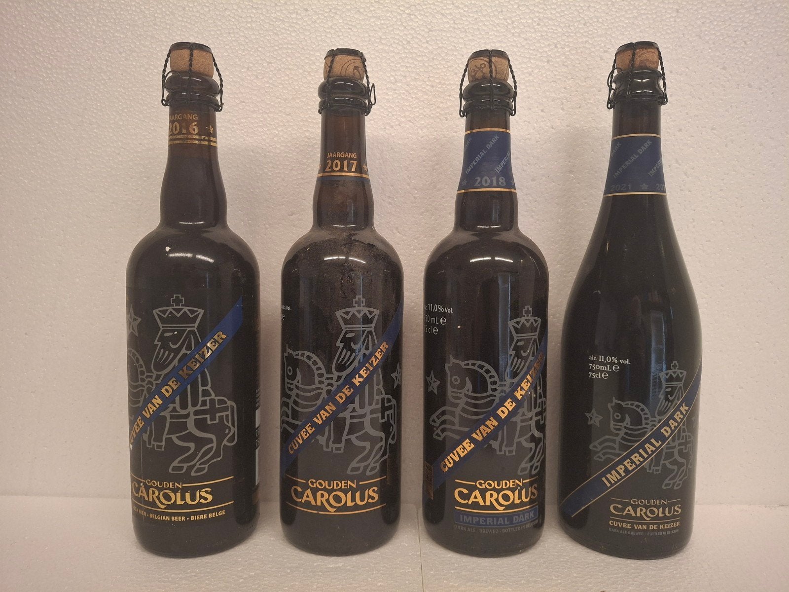 Gouden Carolus Cuvee v/d Keizer Imperial Dark -2016 t/m 2021, Ophalen of Verzenden, Nieuw, Flesje(s), Overige merken
