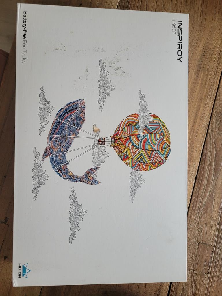 Huion Inspiroy H950P Tekentablet - Zo goed als nieuw, Ophalen of Verzenden, Gebruikt, Bedraad, Huion