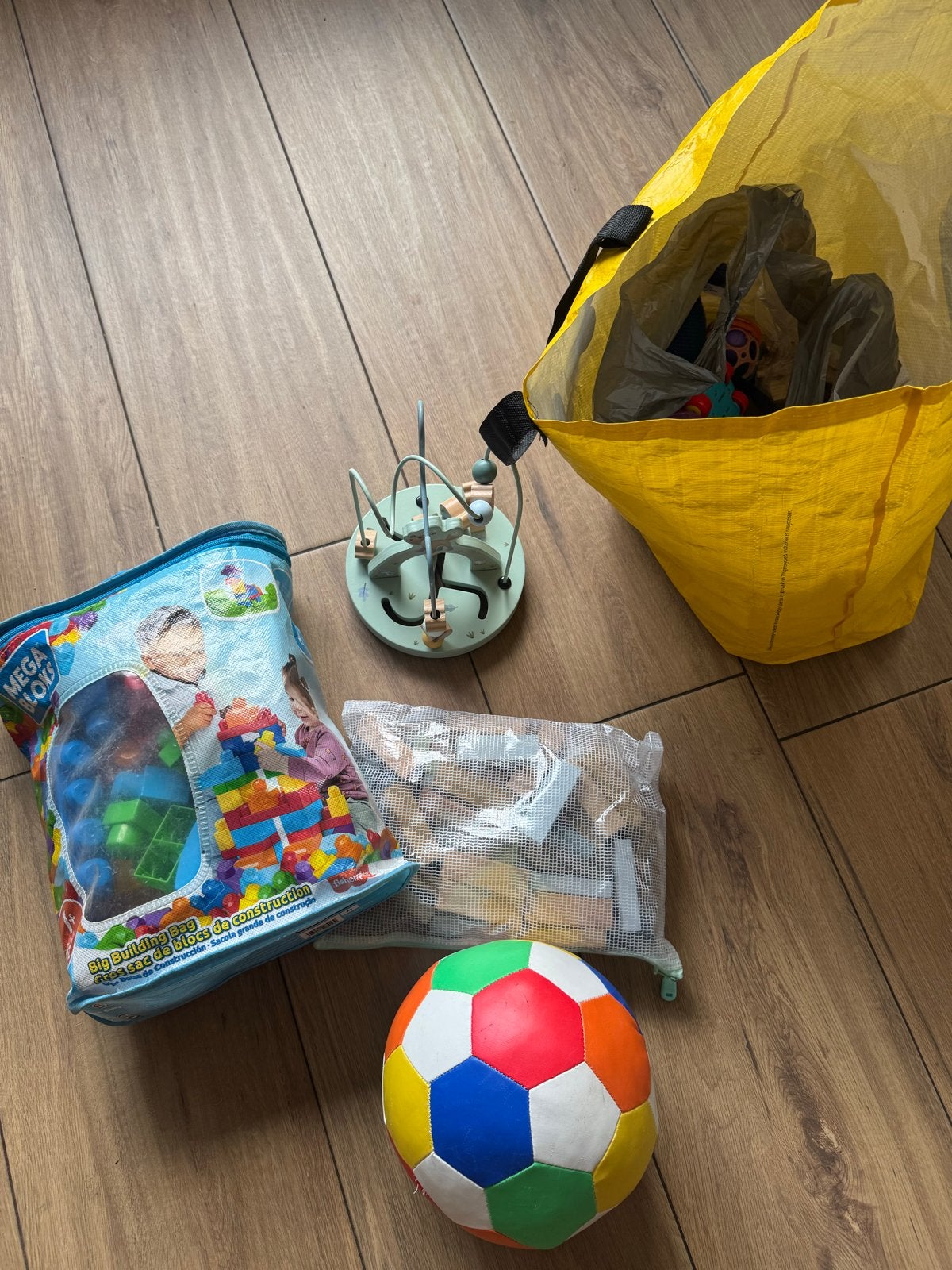 Grote tas vol divers baby speelgoed, Ophalen, Gebruikt, Overige typen