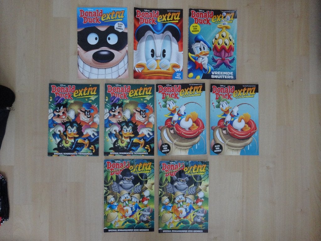Donald Duck EXTRA Speciale bewaarnummers, Eén stripboek, Ophalen of Verzenden, Gelezen