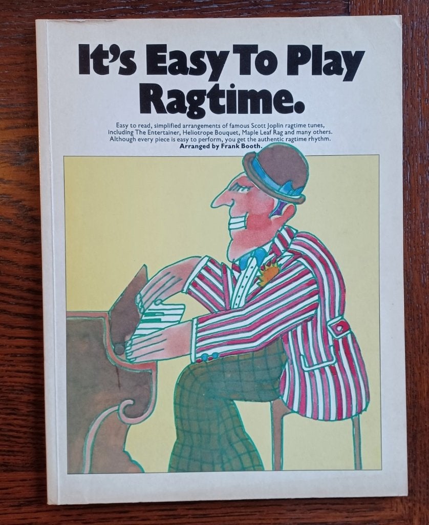 It's easy to play ragtime, Ophalen of Verzenden, Zo goed als nieuw, Thema, Piano