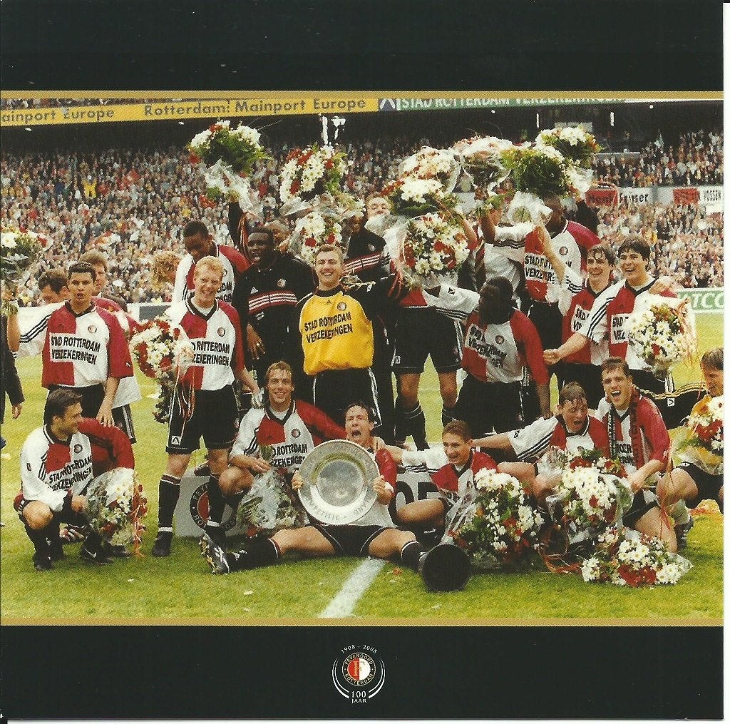 2008 fotokaarten Feyenoord 100 jaar 10 x, Ophalen of Verzenden, Zo goed als nieuw, Feyenoord, Overige typen