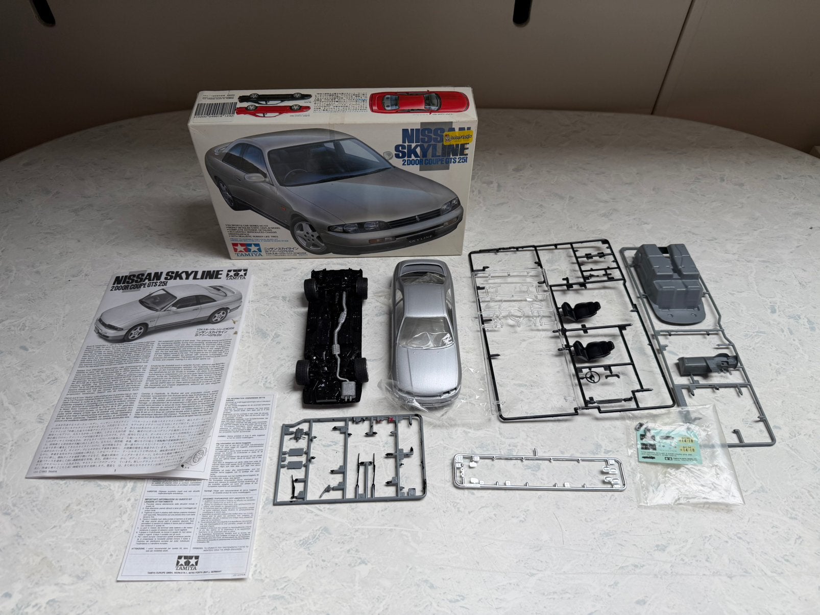 1/24 Tamiya Nissan Skyline 2 door coupe GTS 25T, Gebruikt, Auto, Groter dan 1:32, Ophalen of Verzenden