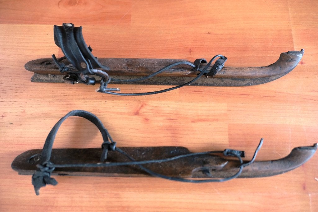 Antieke Friese schaatsen (doorlopers), Antiek en Kunst, Ophalen of Verzenden