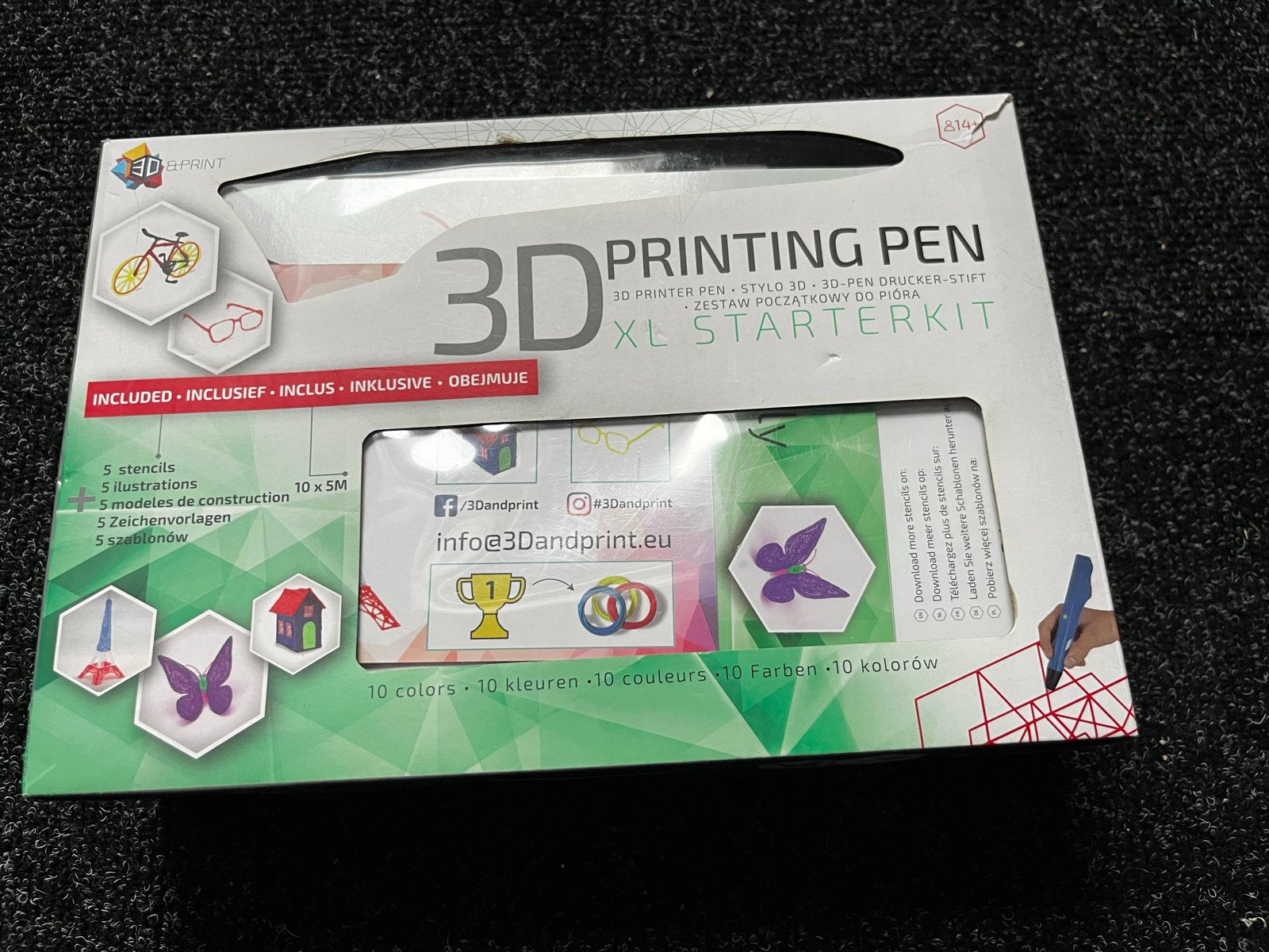3D Printing Pen XL Starterkit - Nieuw in doos, Ophalen of Verzenden, Nieuw, Filament