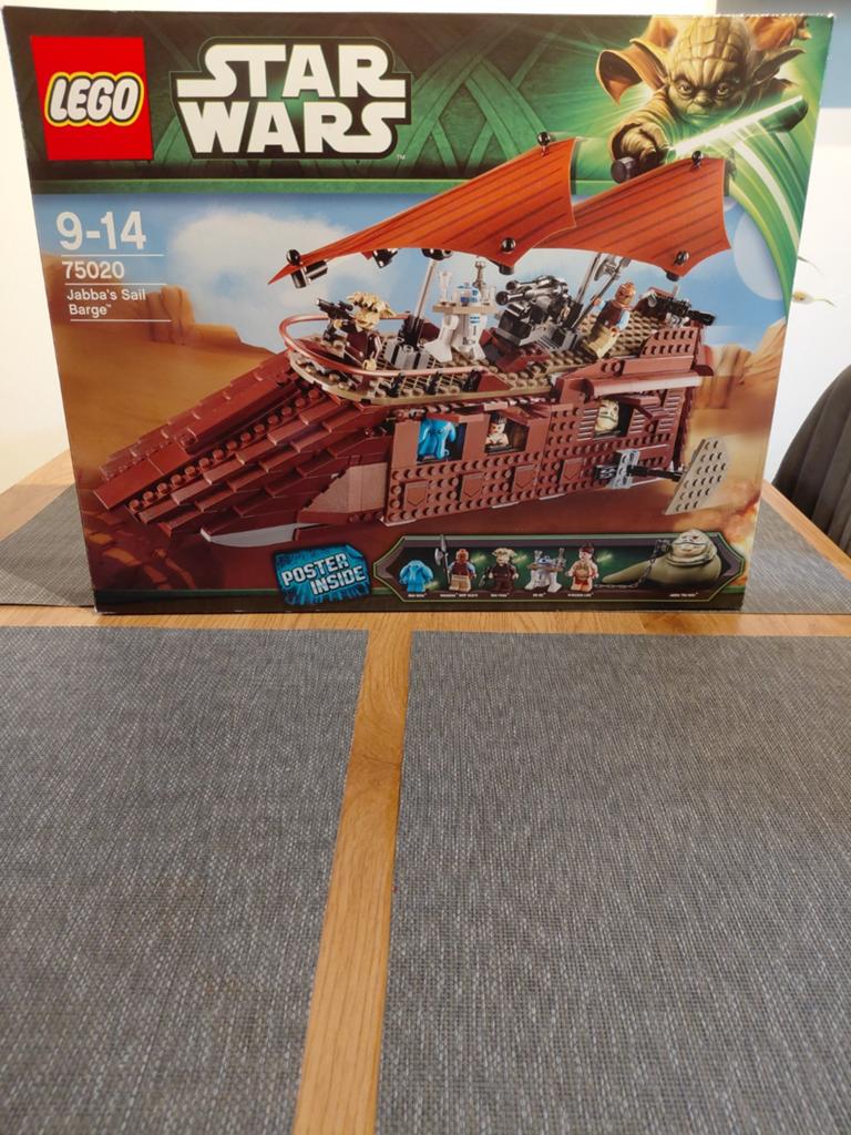 LEGO Star Wars 75020 Jabba's Sail Barge - Nieuw in doos, Ophalen, Star Wars, Lego, Zo goed als nieuw