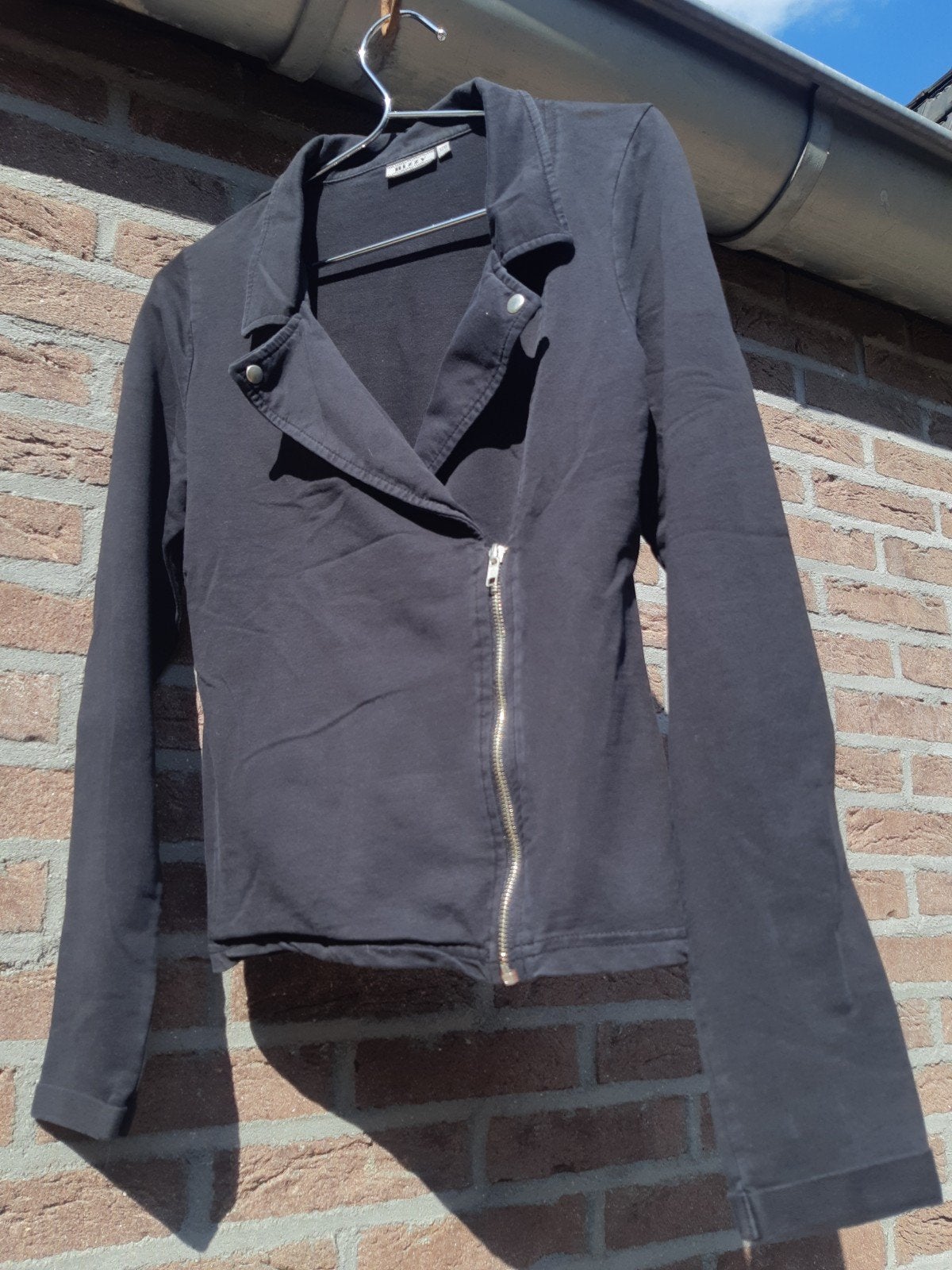 Leuk zwart colbert/jasje maat 170. Zo goed als nieuw., Kinderen en Baby's, Ophalen of Verzenden, Zo goed als nieuw, Meisje, Jas
