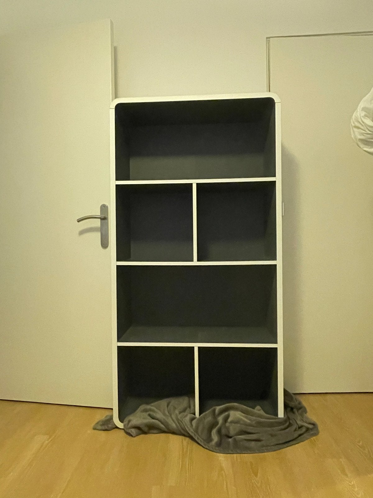 JYSK Kast - 78,5x154x30 cm (eventueel demontabel), Huis en Inrichting, Kasten | Boekenkasten, Ophalen, Met plank(en), Gebruikt