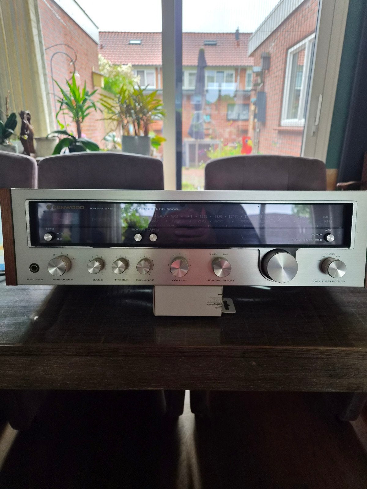 KENWOOD VERSTERKR KR 3600, Verzenden, Gebruikt, Overige merken