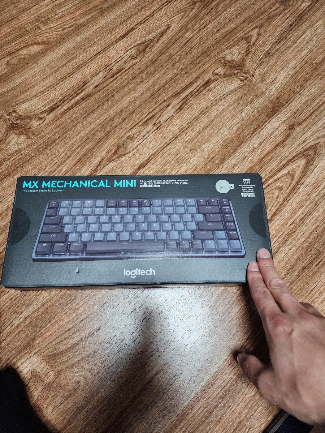 Logitech MX Mechanical Mini Toetsenbord - Nieuwstaat, Computers en Software, Toetsenborden, Logitech, Verlichte toetsen, Ophalen of Verzenden