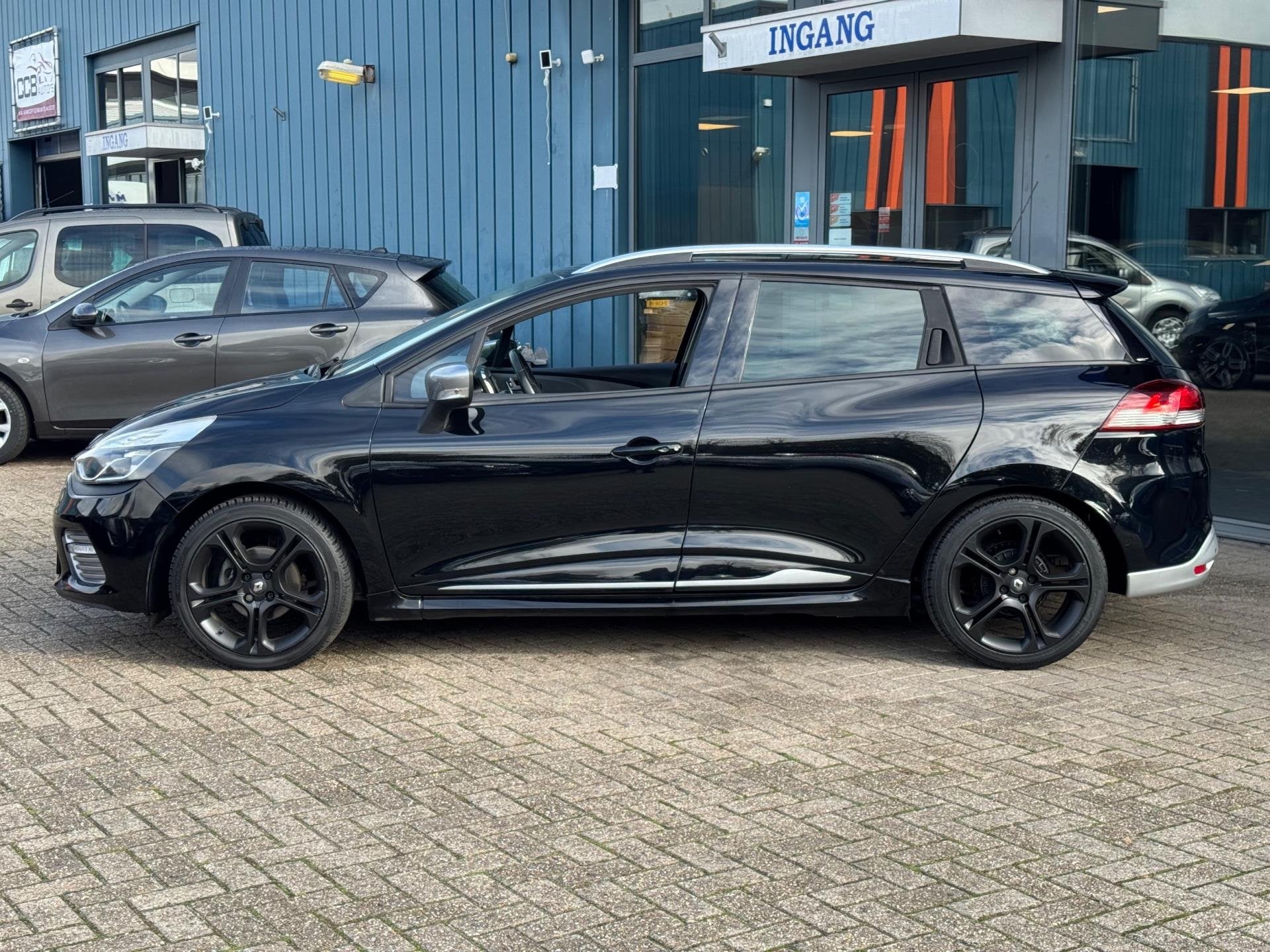 Renault Clio Estate 1.2 GT Airco Cruise Navi Automaat, Stof, Gebruikt, Zwart, 4 cilinders