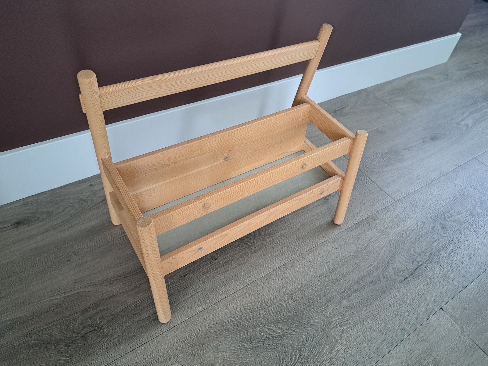 Ikea Flisat boekenrek, boekenstandaard, Huis en Inrichting, Ophalen, Minder dan 50 cm, Zo goed als nieuw, Minder dan 100 cm