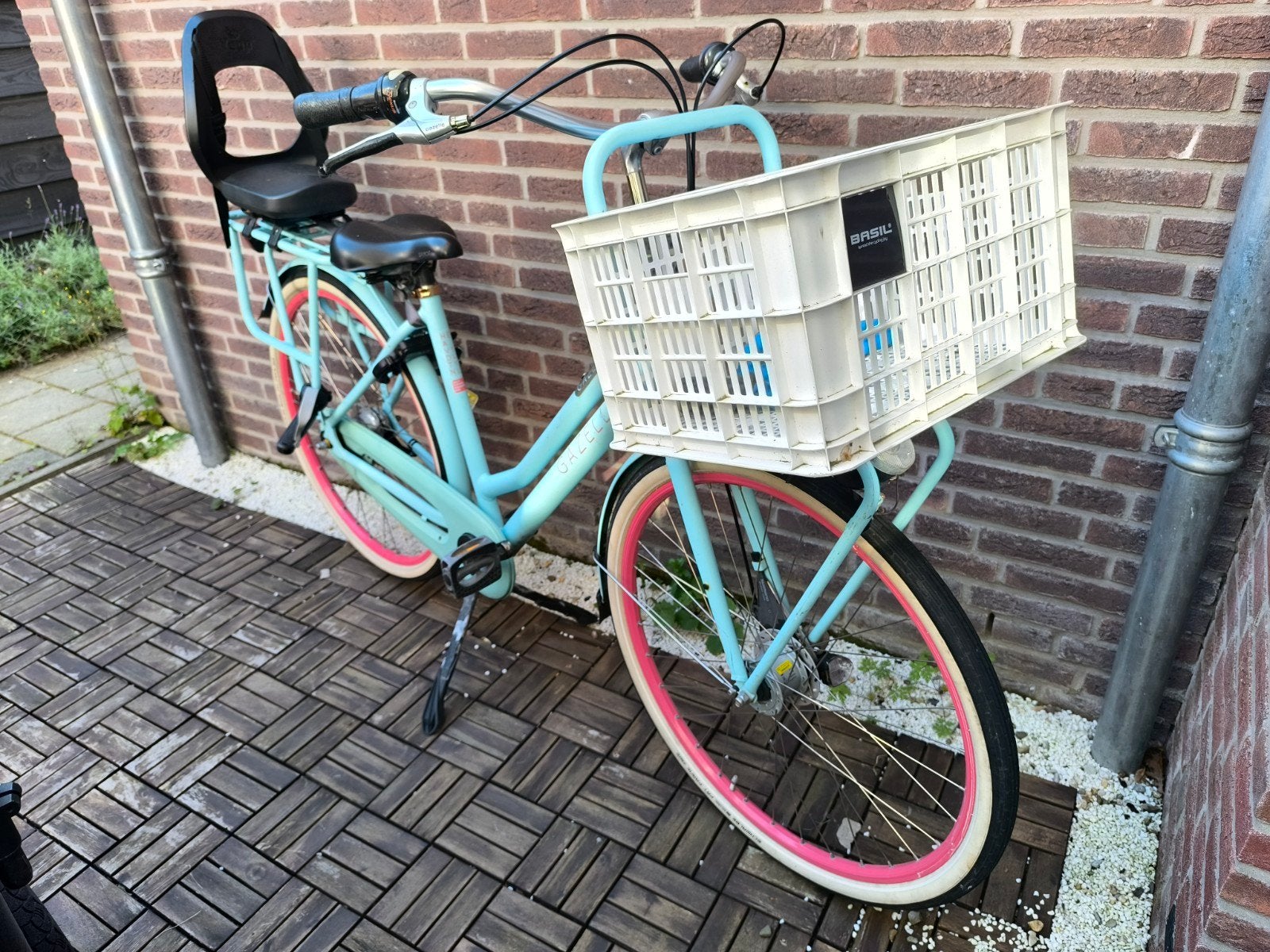 Gazelle Heavy Duty Dammesfiets, Ophalen, Gebruikt, Versnellingen, 50 tot 53 cm