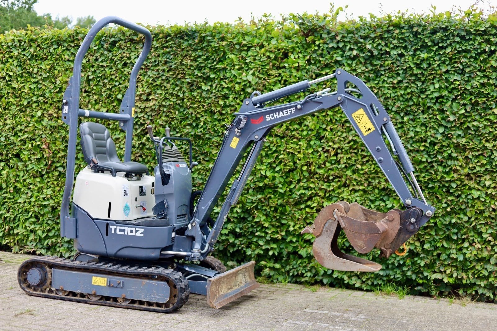 minigraver Schaeff TC10Z   Slechts 280 uur!, Ophalen of Verzenden, Graafmachine