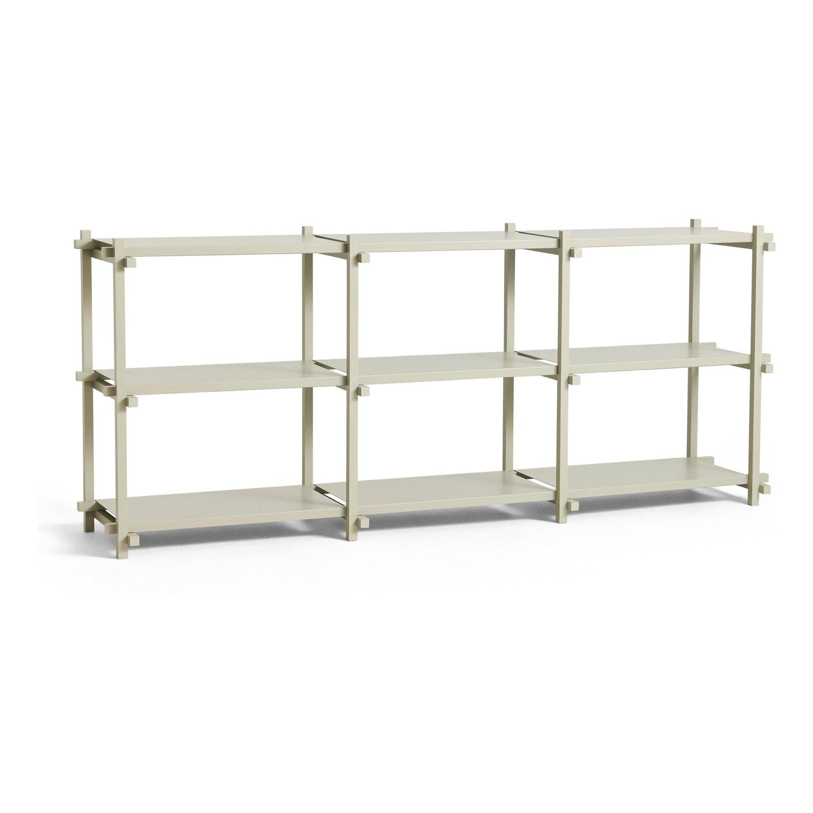 HAY Woody Low stellingkast Smokey Grey - Bieden vanaf €300, Ophalen, Nieuw