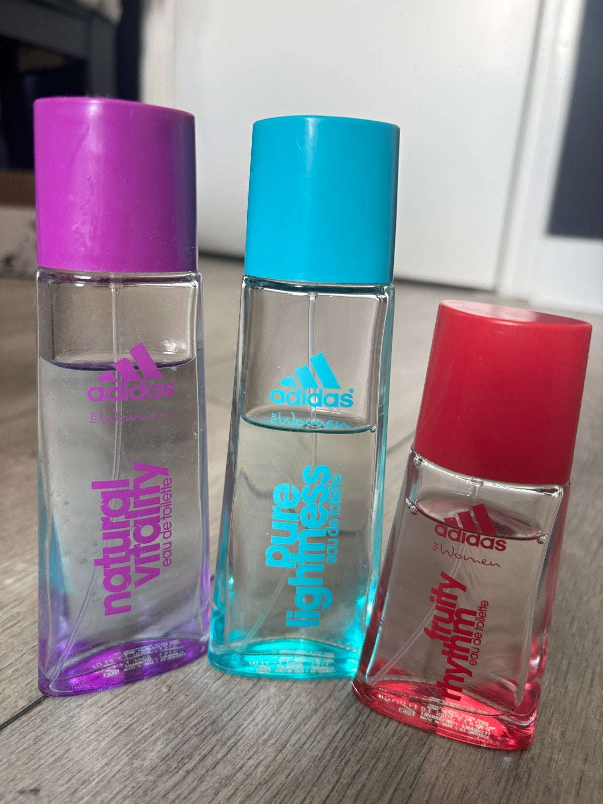 Adidas Eau de Toilette Dames Parfum Set - 3 stuks, Ophalen of Verzenden, Zo goed als nieuw