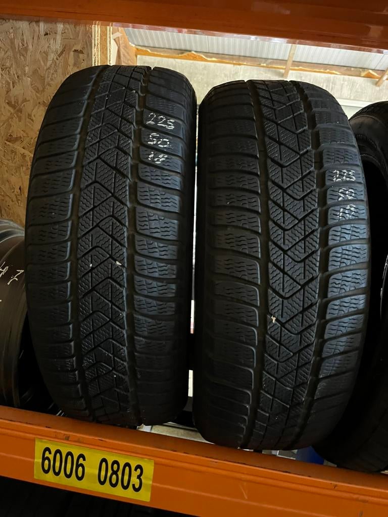 2x 225/50/18 Pirelli Sottozero Runflat * winterbanden, Ophalen, 18 inch, Gebruikt, Winterbanden