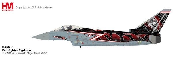 Hobby Master HA6636 | Eurofighter EF2000, Ophalen, Schaalmodel, Nieuw, Pilot Station