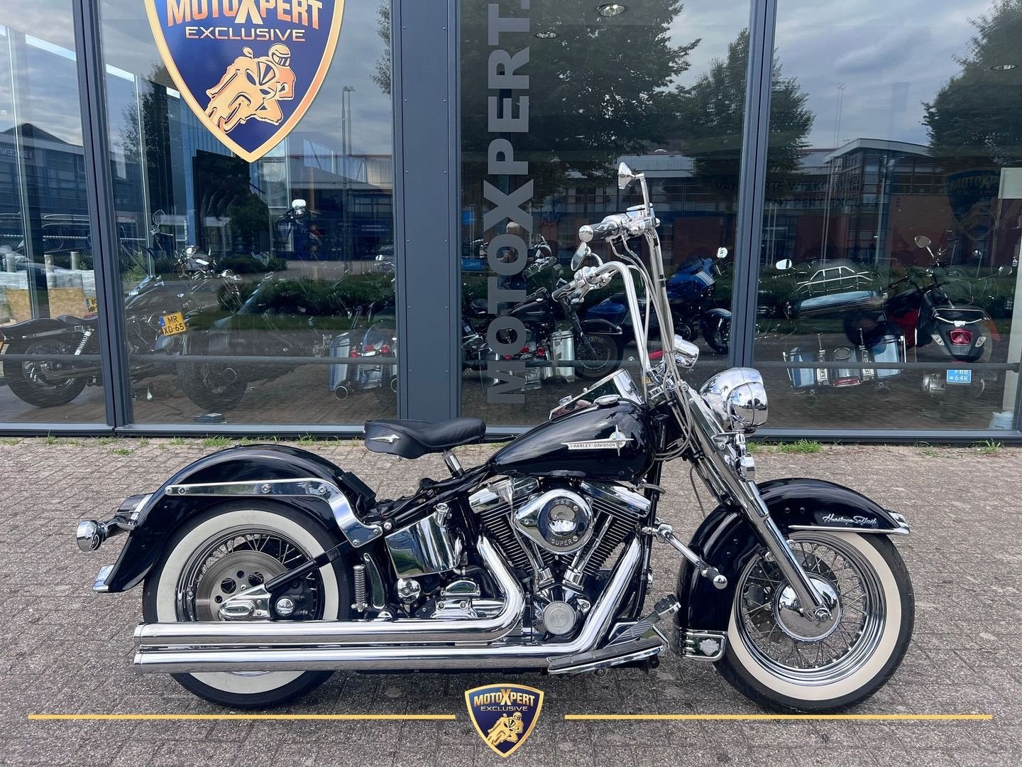 HARLEY-DAVIDSON FLSTC HERITAGE SOFTAIL CLASSIC EVO (bj 1995), Motoren, Motoren | Harley-Davidson, 2 cilinders, Bedrijf, Onbekend