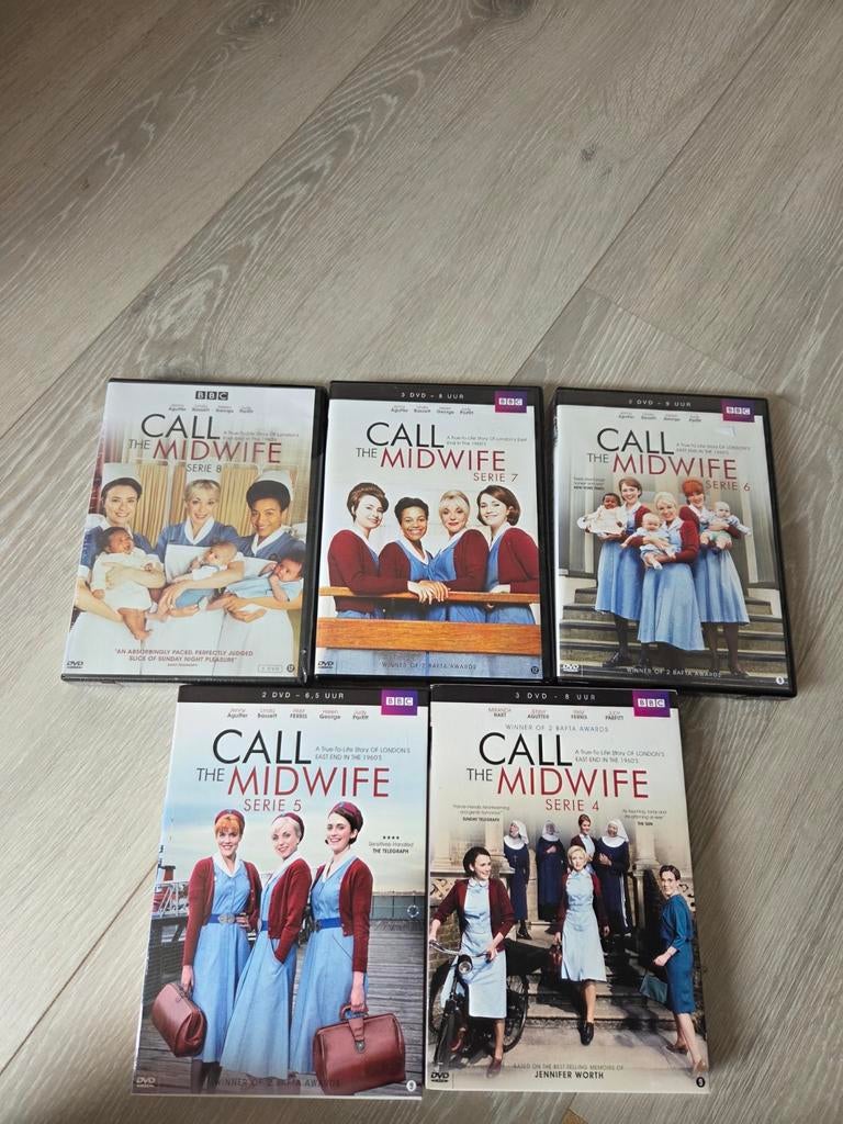 Call the Midwife - Serie 4 + 5 + 6 + 7 + 8, Vanaf 16 jaar, Ophalen of Verzenden, Zo goed als nieuw